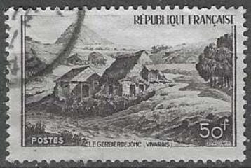 Frankrijk 1949 - Yvert 843 - Mont Gerbier-de-Jonc (ST), Envoi, Affranchi