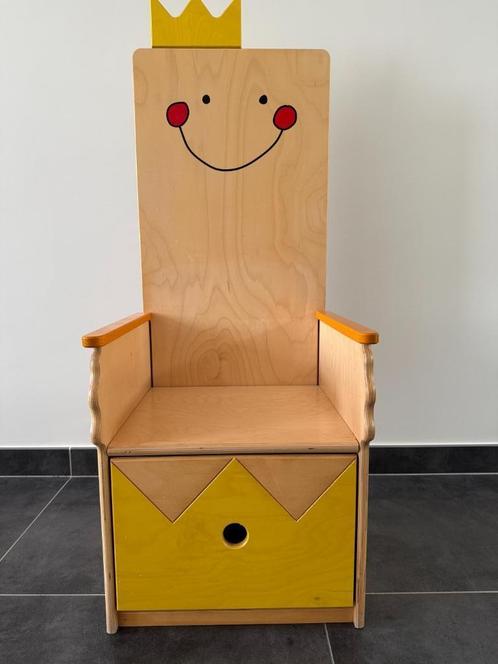 Verjaardagsstoel jongen/meisje, Kinderen en Baby's, Kinderstoelen, Gebruikt, Overige typen, Ophalen