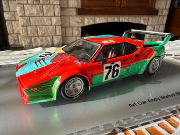 Art Car BMW M1 Andy Warhol 1:18 disponible aux enchères