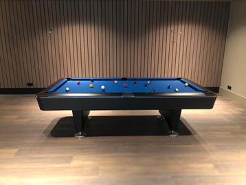 Nieuwe Buffalo Dominator Black Pooltafel 8ft beschikbaar voor biedingen