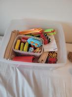 Jeu de trains en bois. Le prix est négociable., Enfants & Bébés, Jouets | Jouets en bois, Enlèvement, Comme neuf, Autres types