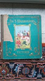 Oud boek : De 3 Musketiers ( Victoria confiseries), Boeken, Prentenboeken en Plaatjesalbums, Ophalen, Gelezen