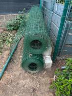 2 rollen bekaert gaasdraad (+- 30mtr) + 3 palen, Tuin en Terras, Ophalen, Zo goed als nieuw, Draad