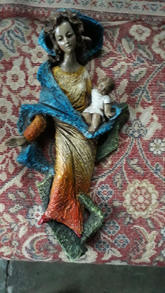 Mooi gedetailleerd Religieus beeld om op te hangen-ca30cm, Antiek en Kunst, Antiek | Religieuze voorwerpen, Ophalen