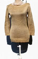 Prachtige gouden trui van Ralph Lauren negen maat M, Kleding | Dames, Polo Ralph Lauren, Ophalen of Verzenden, Nieuw, Maat 38/40 (M)