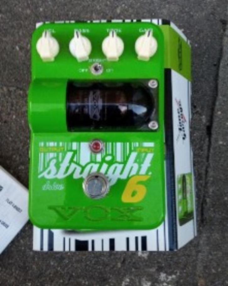 Vox Straight 6 Tube Drive overdrive pedal (ECHTE TUBE), Muziek en Instrumenten, Effecten, Zo goed als nieuw, Volume, Ophalen of Verzenden