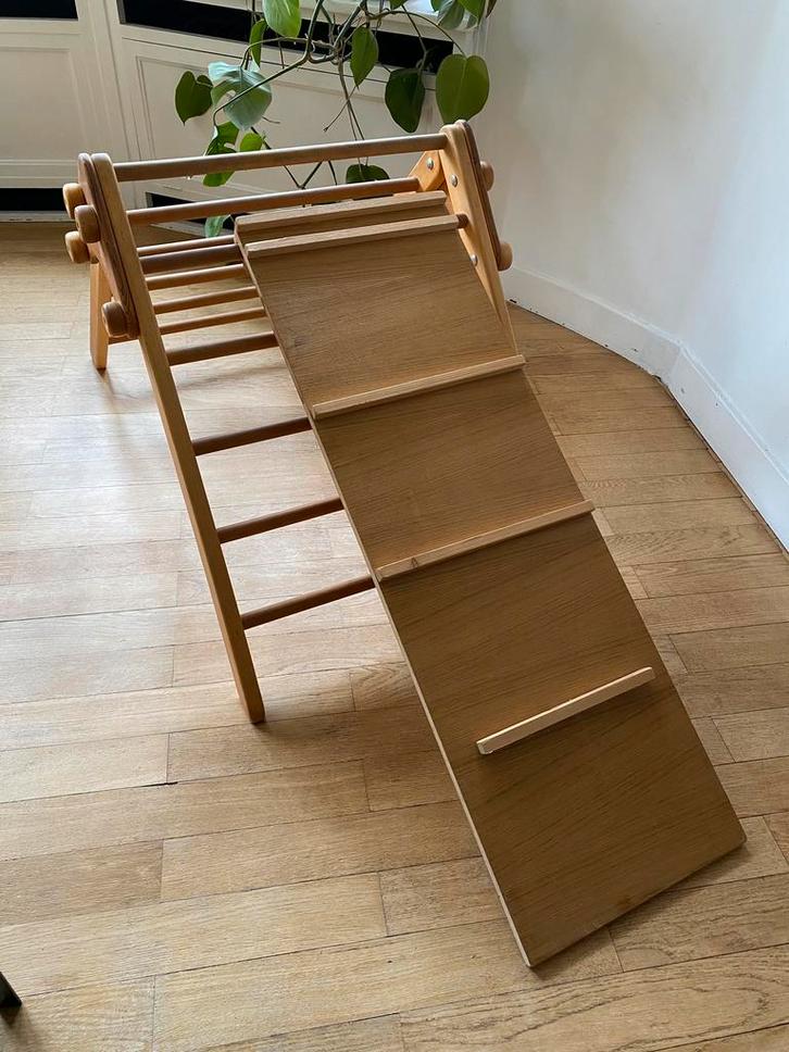 Driehoek van Pikler, Montessori-speelgoed voor motoriek, Kinderen en Baby's, Speelgoed | Educatief en Creatief, Zo goed als nieuw