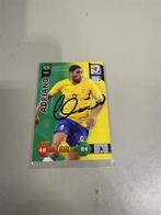 Gesigneerde Adriano Brazilië voetbalkaart, Verzamelen, Ophalen of Verzenden, Zo goed als nieuw