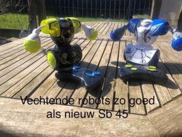 Vechtende robots zo goed als nieuw beschikbaar voor biedingen