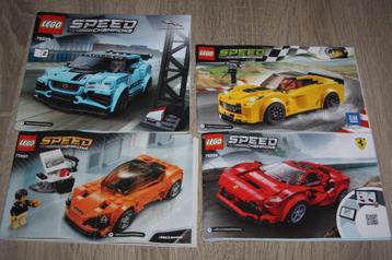 Lego speed champions bouwboekjes , per stuk uit te kiezen beschikbaar voor biedingen