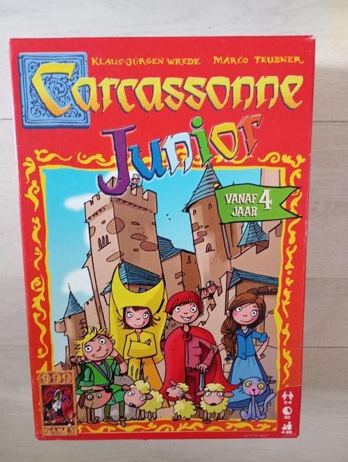 Leuk gezelschapsspel: Carcassonne junior, Hobby & Loisirs créatifs, Jeux de société | Jeux de plateau, Comme neuf, 1 ou 2 joueurs