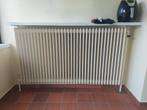 2 grote degelijke gietijzeren radiatoren, Ophalen, Gebruikt, Radiator, 150 cm of meer