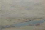 Alfred Bastien (1873-1955): St-Merryn 1935 (34 x 30 cm), Antiek en Kunst, Kunst | Schilderijen | Klassiek, Ophalen of Verzenden