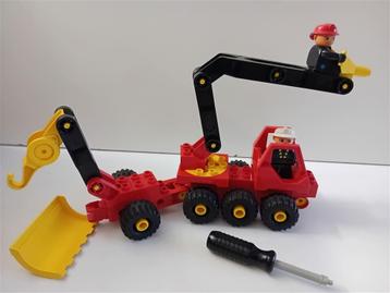 Duplo Toolo 2940 Brandweerwagen - Kraanwagen -Complete set beschikbaar voor biedingen