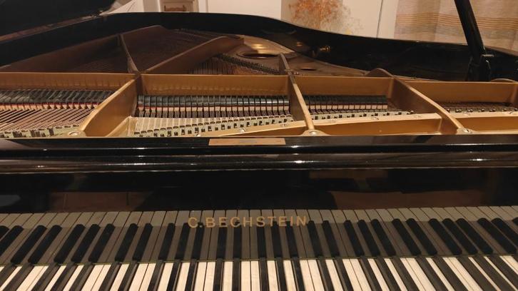 Prachtige Bechstein Vleugel, Musique & Instruments, Pianos, À queue, Noir, Brillant, Enlèvement