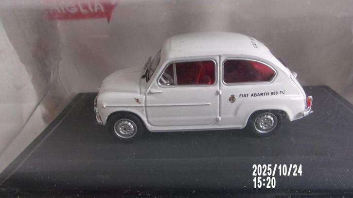 RARE ! FIAT 850 TC ABARTH 1000 MIGLIA.1/43 NEUVE SCELLEE, Hobby en Vrije tijd, Modelauto's | 1:43, Nieuw, Auto, Overige merken