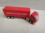 Plan City Toys houten Cargo Truck, Comme neuf, Enlèvement
