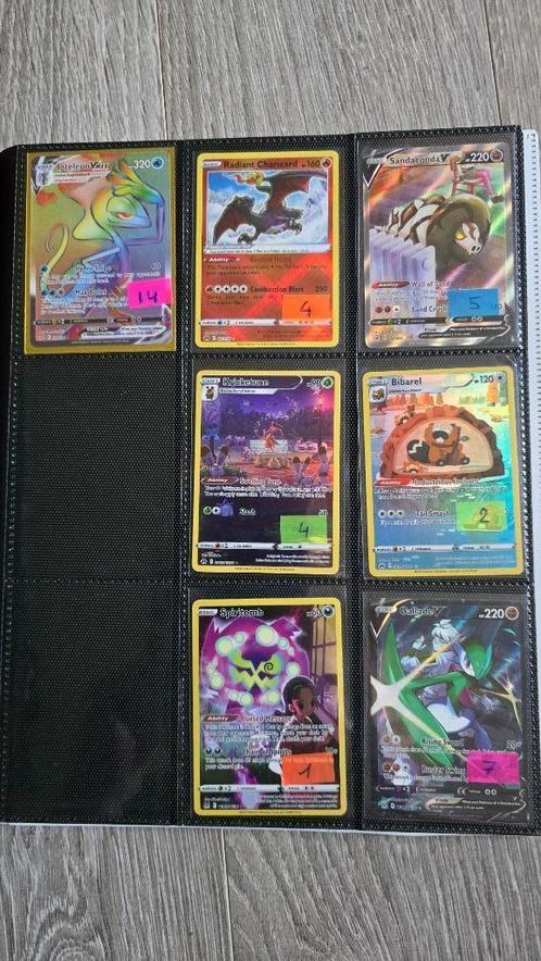 Pokemon kaarten Sword&Shield, Hobby en Vrije tijd, Verzamelkaartspellen | Pokémon, Zo goed als nieuw, Meerdere kaarten, Foil, Ophalen of Verzenden