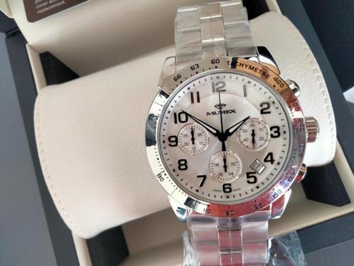 MUREX Zwitserse chronograaf MUC 564-SS-1 NIEUW, Handtassen en Accessoires, Overige Accessoires, Nieuw, Ophalen of Verzenden