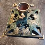 Oude gietijzeren kerstboom staander ( voet ) ., Diversen, Kerst, Ophalen of Verzenden, Gebruikt