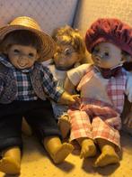 Lot van 3 poppen/ Lot de 3 poupées, Verzamelen, Poppen, Zo goed als nieuw