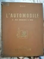 Tintin. L'automobile. Des origines à 1900 - E.O. 1953 HERGE, Enlèvement ou Envoi, Voitures