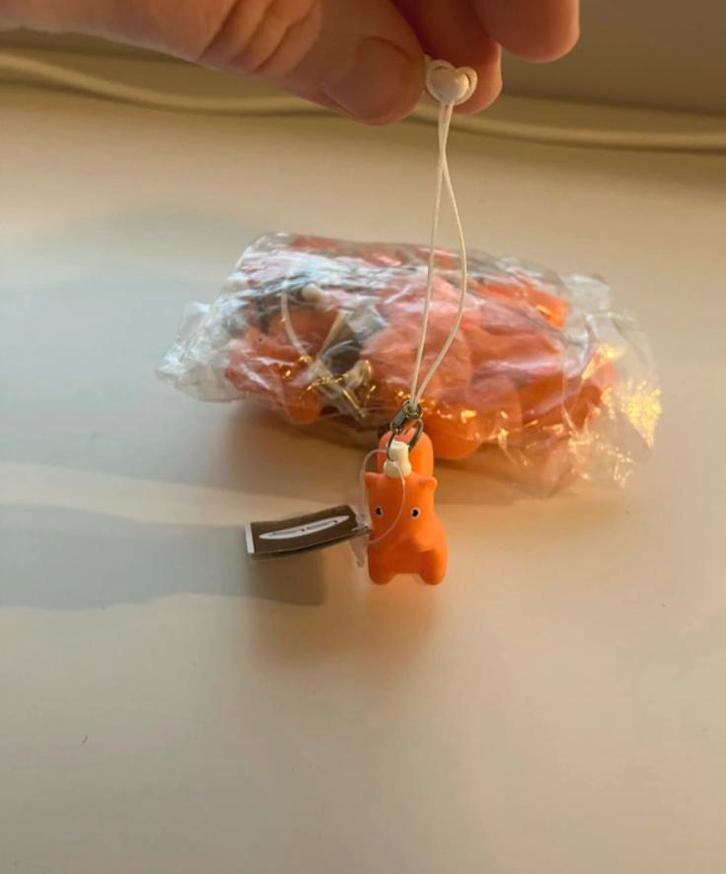 Kleine sleutelhangers eekhoorn oranje nieuw, Kinderen en Baby's, Kraamcadeaus en Geboorteborden, Nieuw, Ophalen of Verzenden
