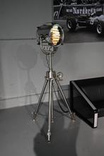 Maritieme projectorlamp uit 1930 op Marconi II-statief, 200 cm of meer, Zo goed als nieuw, Glas, Ophalen