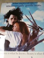 Affiche Edward Scissorhands, Rechthoekig Staand, Deurposter of groter, Ophalen of Verzenden, Zo goed als nieuw