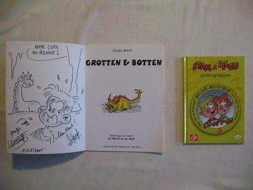 Stam & Pilou, met dedicace, 9 x 1ste druk + HC, Boeken, Stripverhalen, Nieuw, Meerdere stripboeken, Ophalen of Verzenden