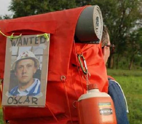 Originele RUGZAK uit de 2de Kampioenenfilm 'Jubilee General', Verzamelen, Film en Tv, Gebruikt, Gebruiksvoorwerp, Ophalen of Verzenden
