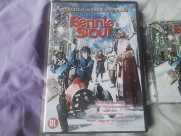 Dvd + dubbel cd Bennie Stout de grote film van Sinterklaas beschikbaar voor biedingen
