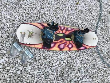 Wakeboard, Enlèvement, Utilisé, Planche et Chausses