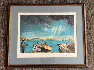 Salvador Dali: L'ange de port Iligat (Litho) 4/300, Enlèvement