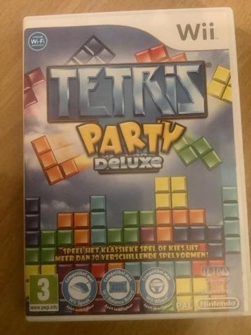 Wii spel Tetris PartyDeLuxe