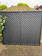 Zwarte poort  met palen en draad, Tuin en Terras, Ophalen, Draad