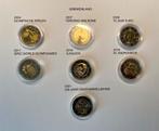 7 UNC 2€ munten van Griekenland, Postzegels en Munten, Munten | Europa | Euromunten, Ophalen of Verzenden, Griekenland