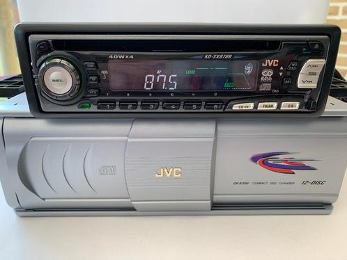 JVC auto radio + CD wisselaar 12 disc  4X40 W, Auto diversen, Autoradio's, Gebruikt, Ophalen of Verzenden