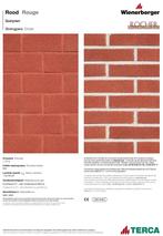 Quirynen Rocher rood strengpers 29/9/5 Wienerberger, Bricolage & Construction, Briques, Enlèvement