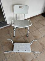 Douche zitje + badstoeltje, Ophalen, Zo goed als nieuw