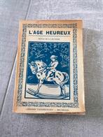 L âge heureux Revue jeunesse 1925 Larousse-3 mois regroupés, Antiquités & Art, Enlèvement ou Envoi