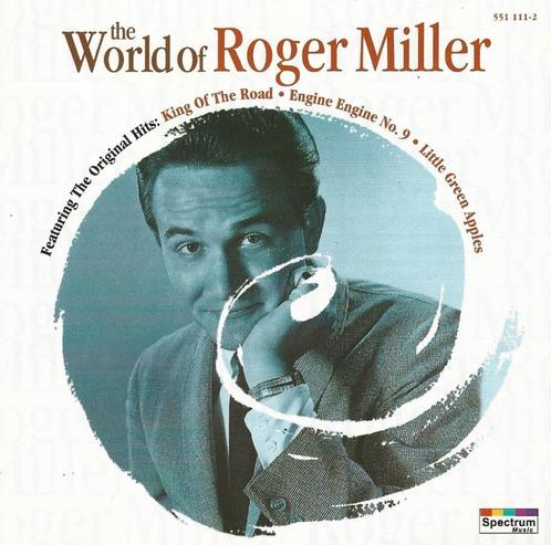 CD * ROGER MILLER - THE WORLD OF, Cd's en Dvd's, Cd's | Country en Western, Zo goed als nieuw, Ophalen of Verzenden