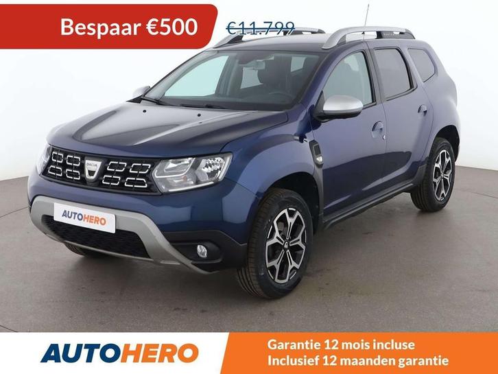 Dacia Duster 1.2 TCe Prestige (bj 2018), Auto's, Dacia, Te koop, Duster, 360° camera, ABS, Achteruitrijcamera, Airbags, Airconditioning