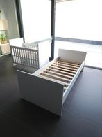 Bopita doorgroeibed ledikant-kinderbed, Ophalen, 90 cm, Eenpersoons, Wit