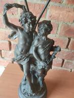 Antiek Brons Beeld Clodion, Antiek en Kunst, Ophalen of Verzenden, Brons