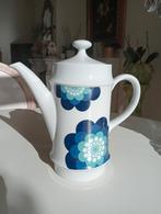 Vintage koffiepot met bloemendesign, Antiek en Kunst, Ophalen of Verzenden