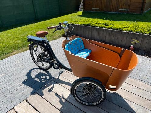Elektrische bakfiets Babboe Carve E, Fietsen en Brommers, Fietsen | Bakfietsen, Zo goed als nieuw, Overige merken, 2 kinderen