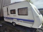 Caravan Hobby 400 deluxe bwj 2008, Caravans en Kamperen, Caravans, Standaardzit, Hobby, 2 aparte bedden, Particulier