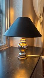 Lamp in Karl Springer-Stijl Design met bruin Simili hagedis, Ophalen of Verzenden, Zo goed als nieuw