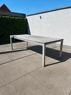 Tuintafel, Ophalen, Gebruikt, Rechthoekig, Aluminium